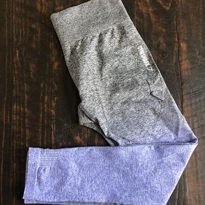 Gymshark Ombre Seamless Leggings - Indigo/Black